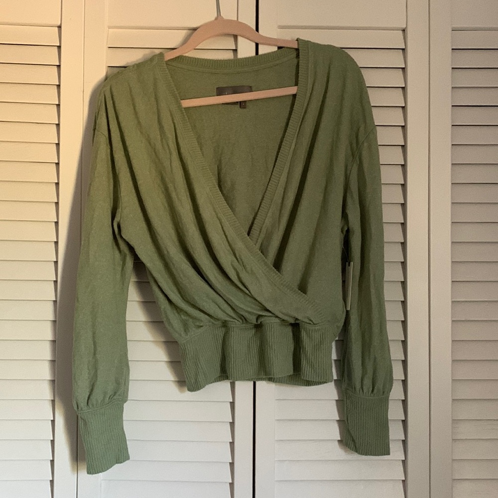 Moss Green Anthro Sweater